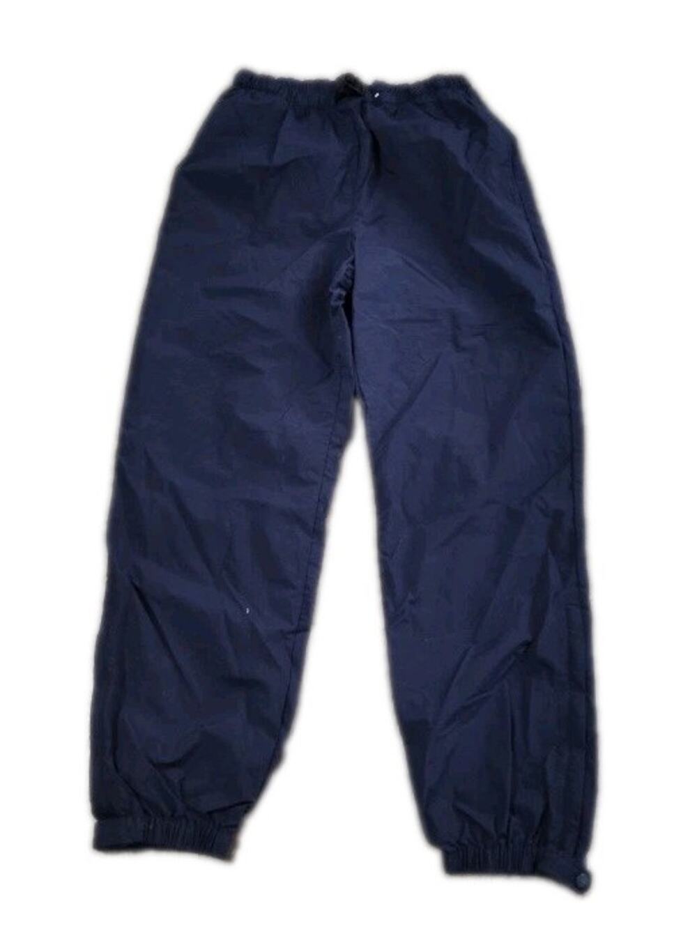 Columbia Pants Mens Medium Blue Packable Rain Wind Waterproof Hiking